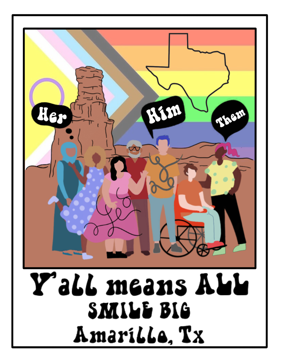 Y'all Means All Poster