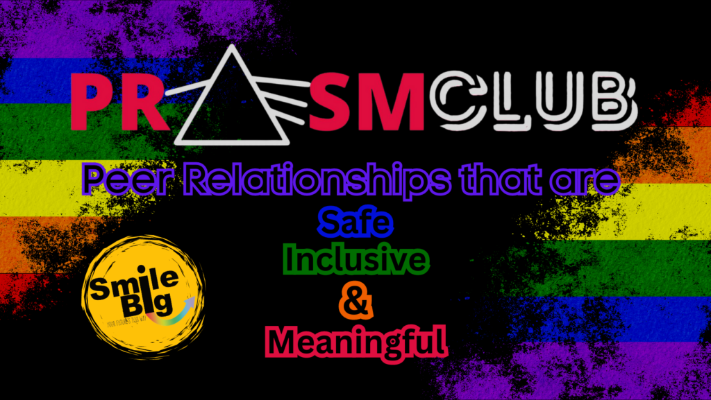 Prism Club, Peer relationships that are safe inclusive and meaningful